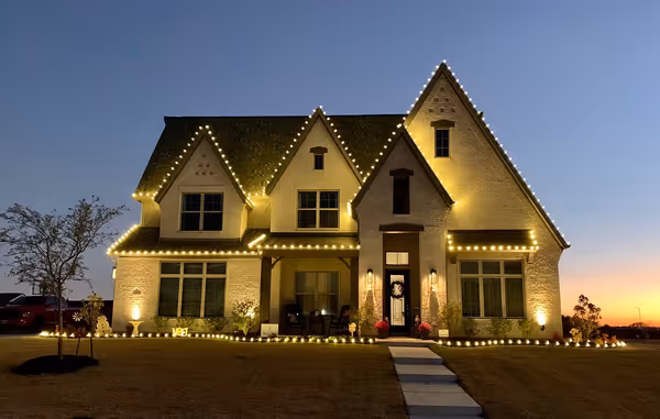 North Texas Christmas Lights Installed 14