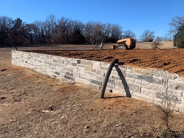 North Texas Outdoor Construction Walls 047