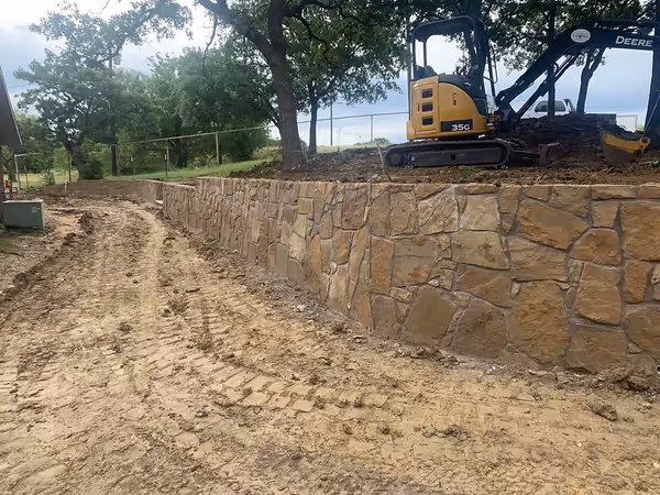 North Texas Outdoor Construction Walls 132